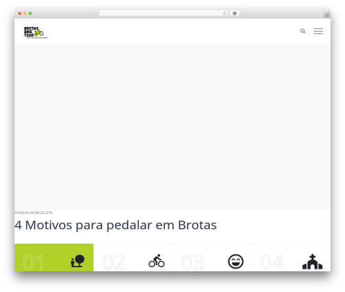 Theme WordPress Greenify - brotasbiketour.com.br