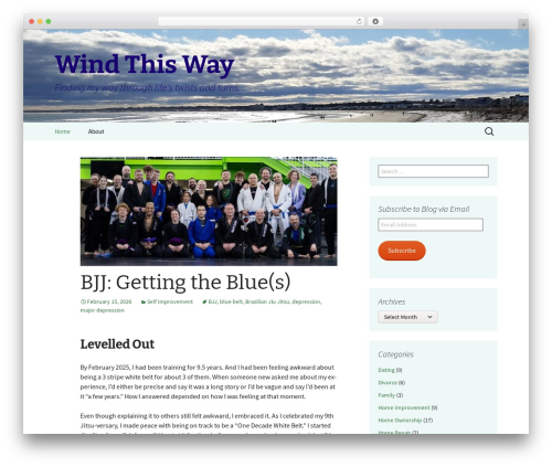 2013 Green Sequence theme WordPress - windthisway.com