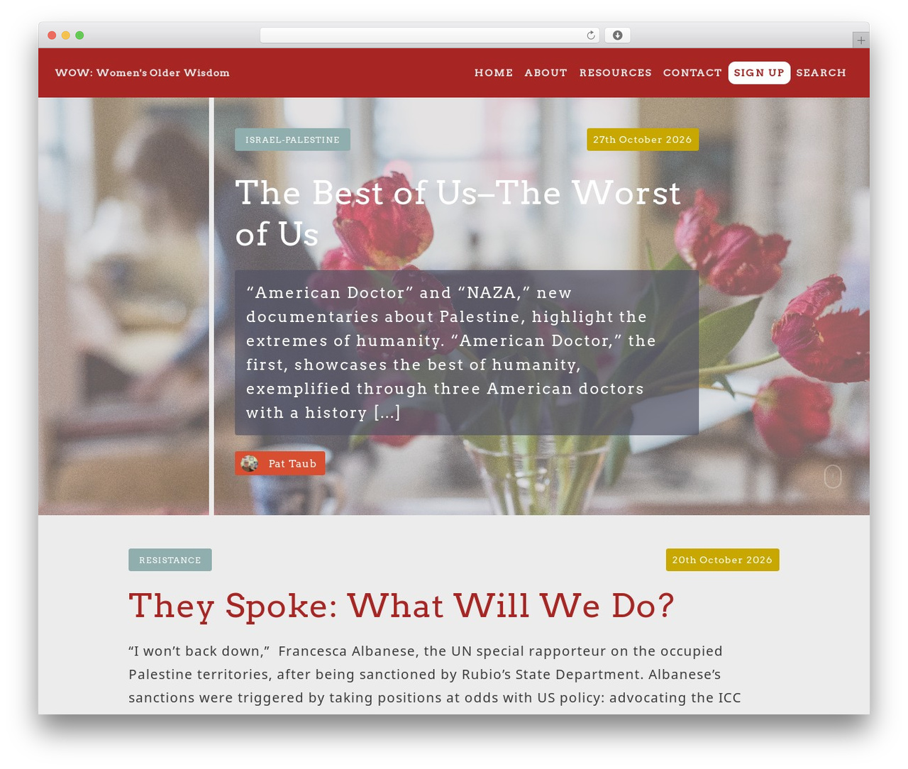 cedar WordPress theme - wowblog.me