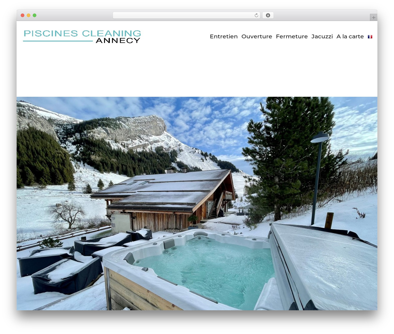 Confera WP theme - piscines-cleaning.com