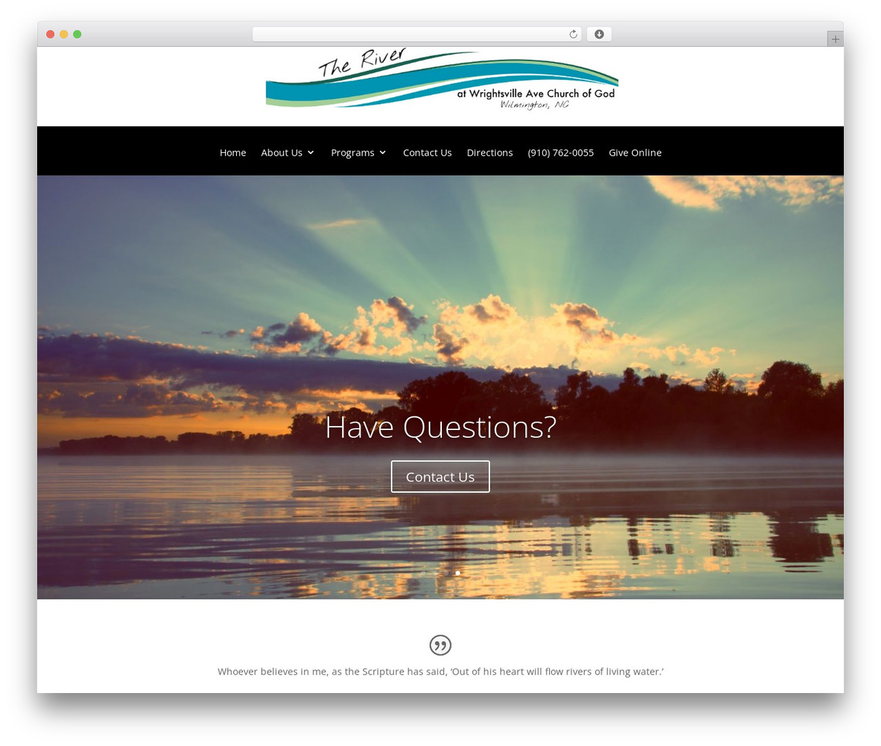 Divi WordPress theme - wacog.net