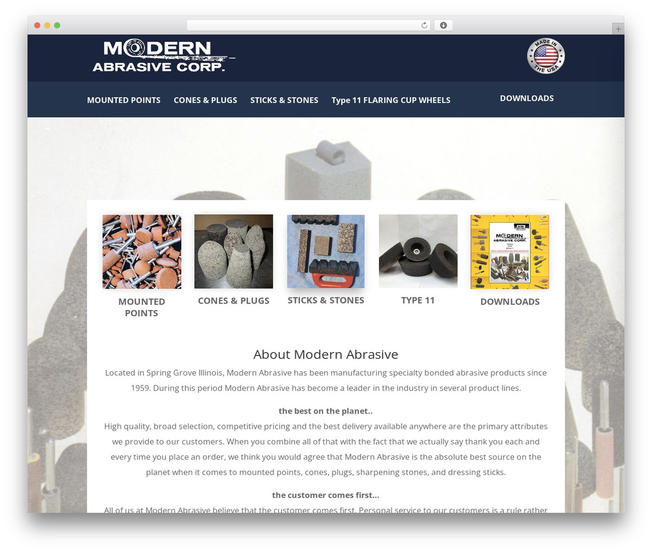 Divi WordPress theme - modernabrasive.com Divi WordPress theme - modernabrasive.com