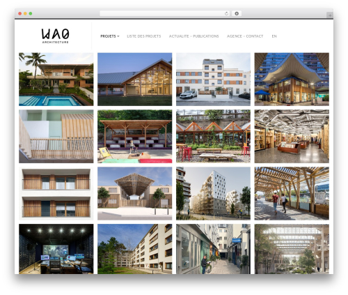 Fluxus WordPress theme - wao.paris