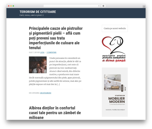 Genesis WordPress theme - terorista.ro
