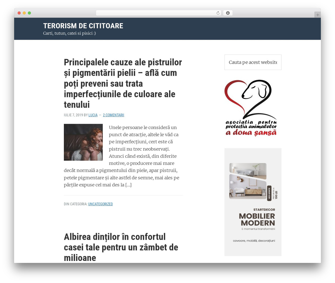 Genesis WordPress theme - terorista.ro