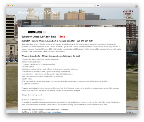 iTheme2 WordPress theme - westernautoloft.com
