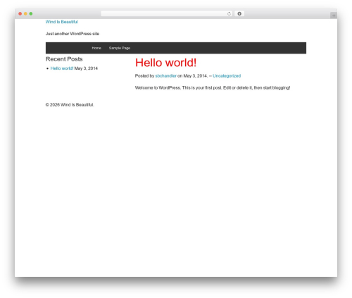 Johnny 5 (Parent) top WordPress theme - windisbeautiful.com