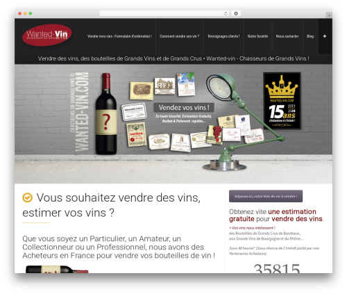 RT-Theme 19 theme WordPress - wanted-vin.com