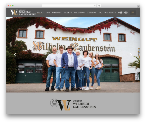 Salient theme WordPress - weingut-wilhelm-laubenstein.de