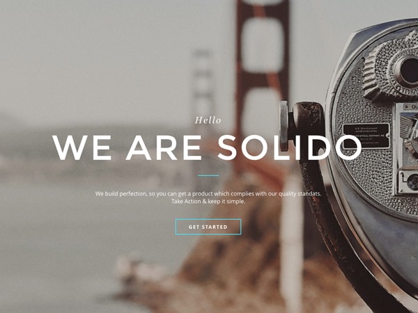 SOLIDO WordPress theme by JellyThemes