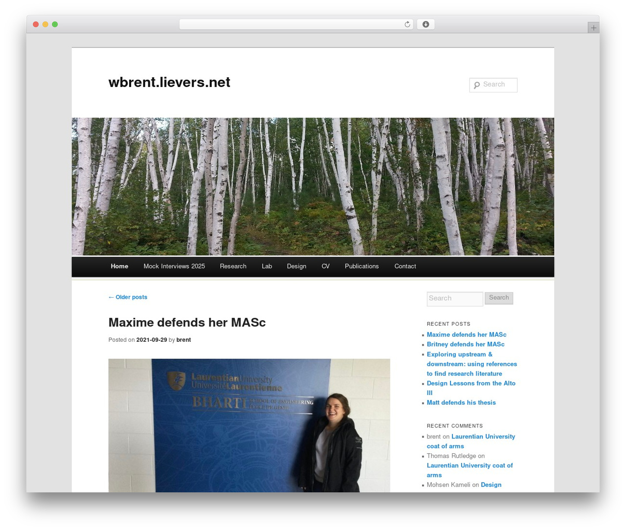 Theme WordPress Duster - wbrent.lievers.net