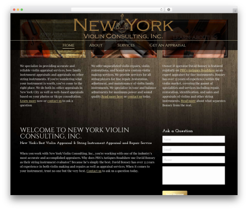 Sticky device registration WordPress plugin - violinappraisal.com