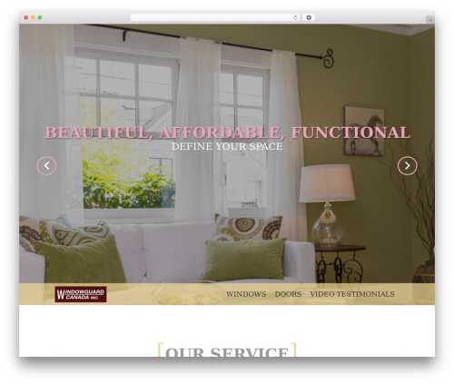 Theme WordPress Blume Wordpress Theme - windowguardcanada.com