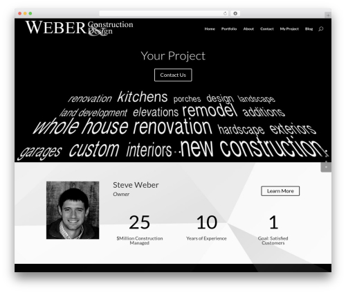 Theme WordPress Divi - webercd.com