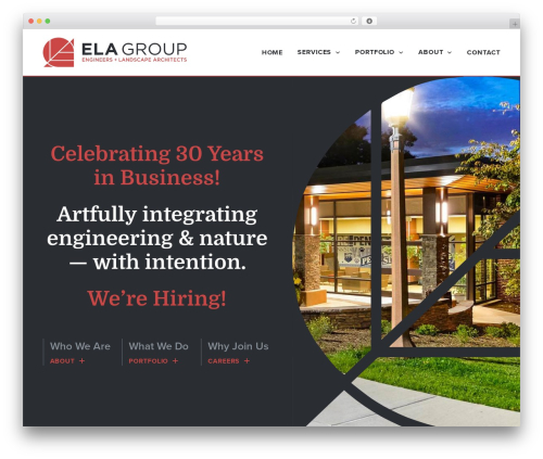 Theme WordPress WebTek - elagroup.com