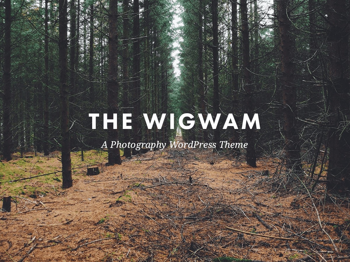 Theme WordPress wigwam by Mairel Theafila