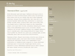 Treba WordPress theme by Phu Ly