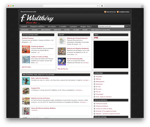 Maxblogpress favicon WordPress plugin - walthery.fr
