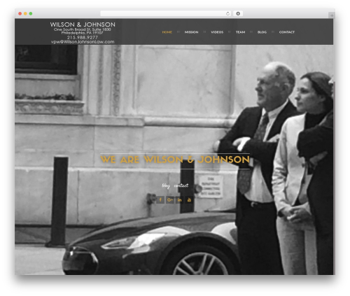 WordPress theme Ananke - wilsonjohnsonlaw.com