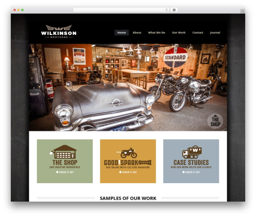 WordPress theme Delta - wilkinsonbrothers.com