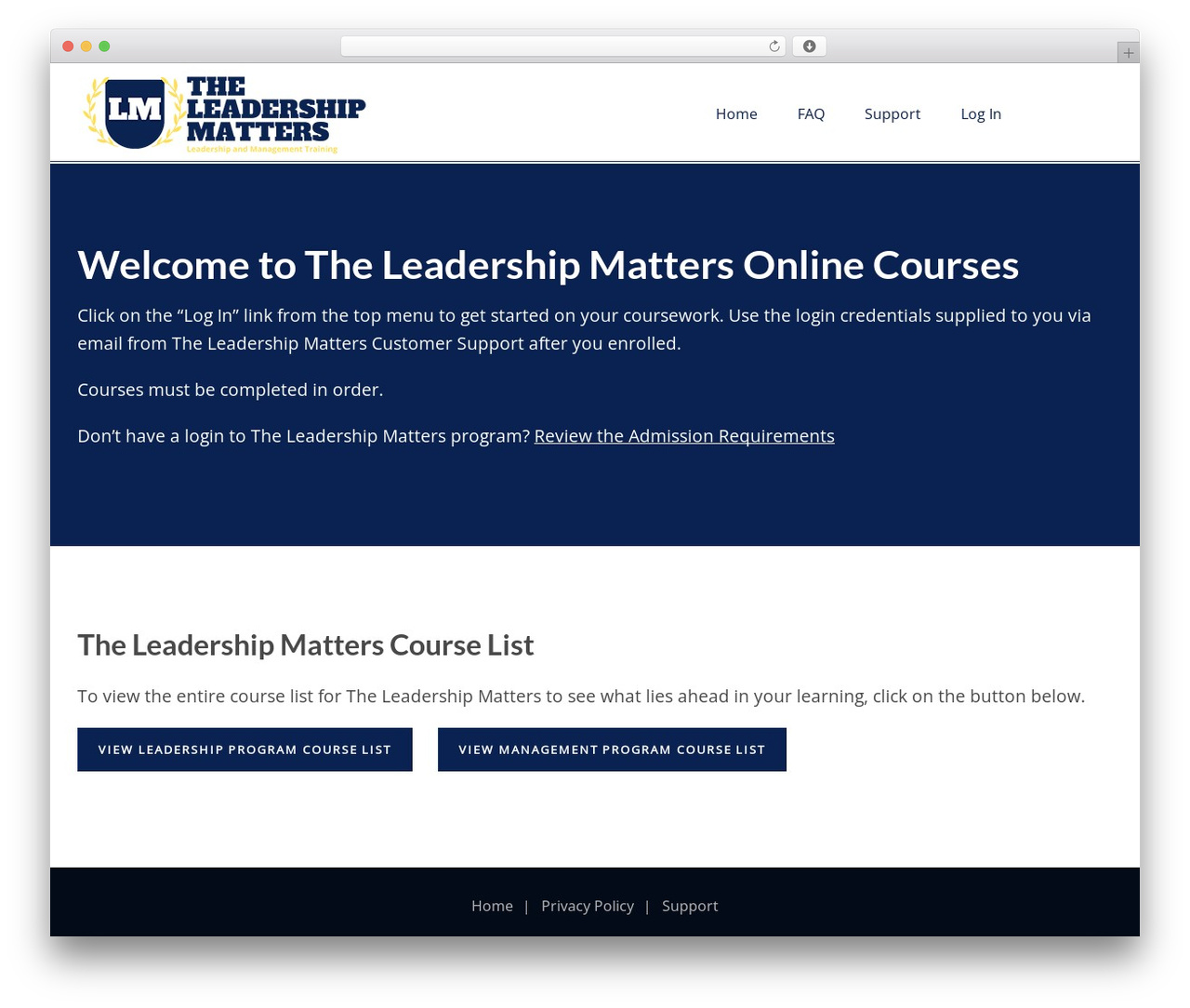 WordPress theme Invent - leaderessentials.org
