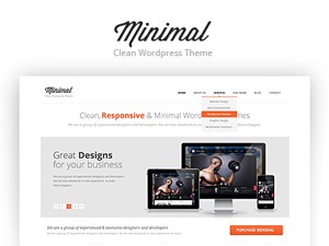 WordPress theme Minimal WP WordPress theme Minimal WP
