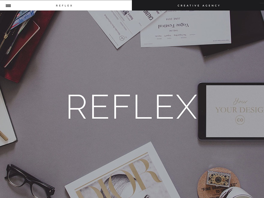 WordPress theme Reflex
