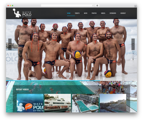 WordPress theme Remix - waterpolobythesea.com