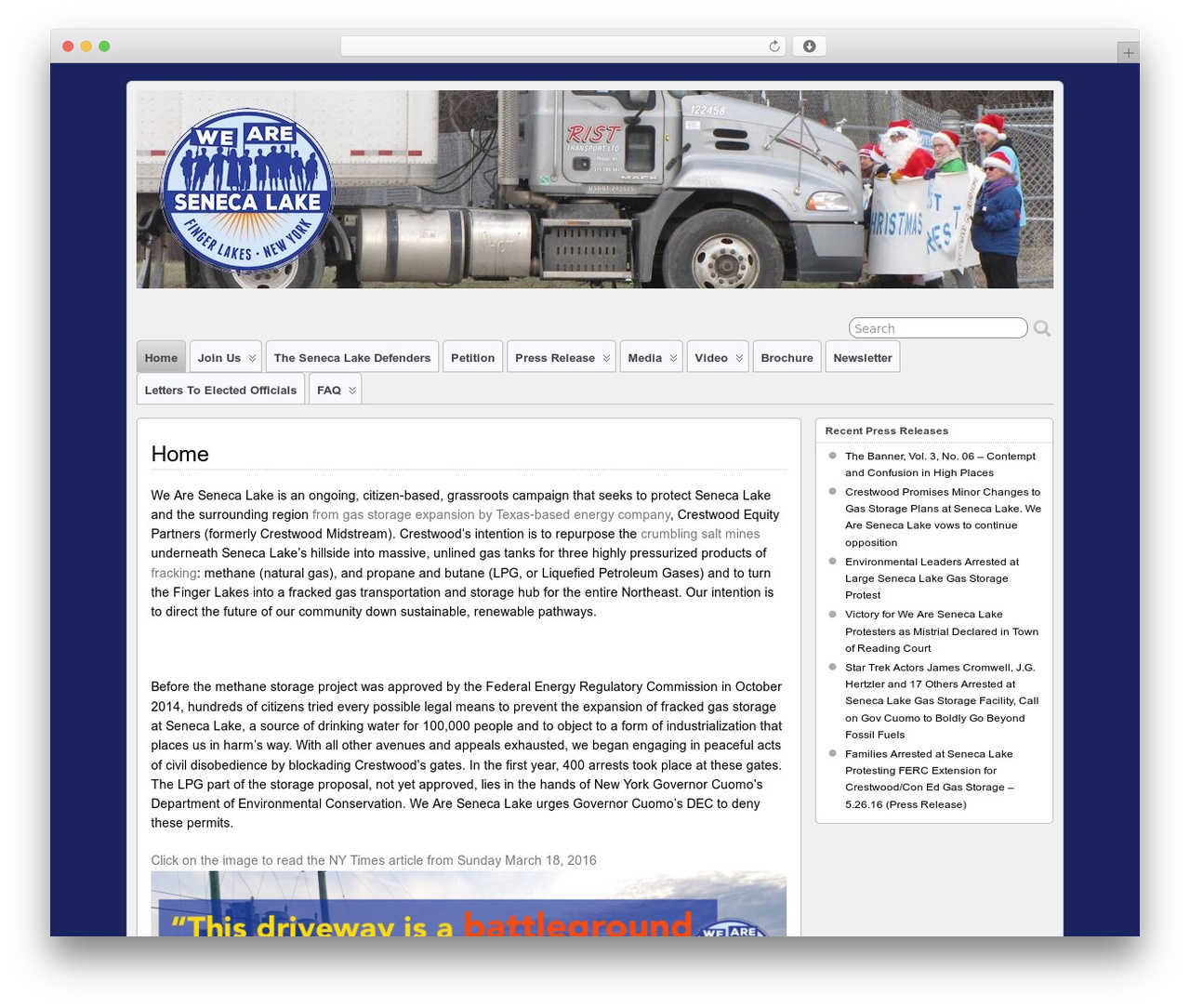 WordPress theme Suffusion - wearesenecalake.com WordPress theme Suffusion - wearesenecalake.com