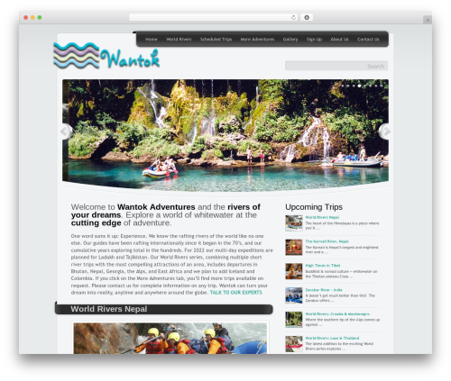 WordPress theme Unite - wantokadventures.com