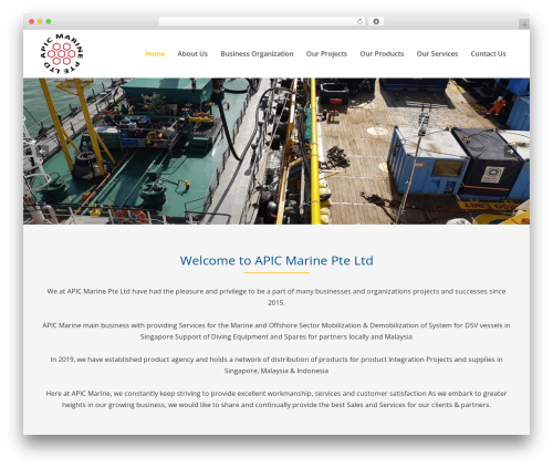 WordPress theme WP Bootstrap 4 - apicmarine.com WordPress theme WP Bootstrap 4 - apicmarine.com