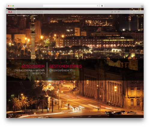 ALS WordPress theme - adleisure.com