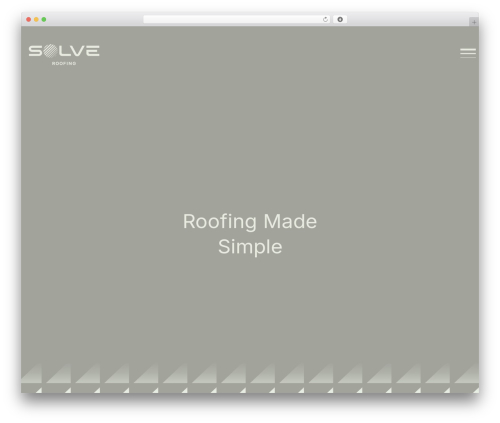 Array Blank Theme WordPress page theme - solveroofing.ca