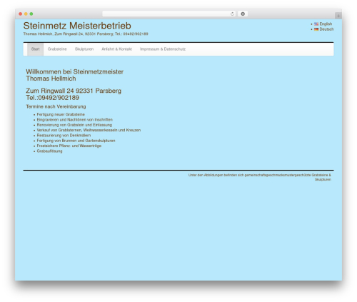 Bootstrap Basic free WordPress theme - thomas-hellmich.de/language/de/home-2 Bootstrap Basic free WordPress theme - thomas-hellmich.de/language/de/home-2