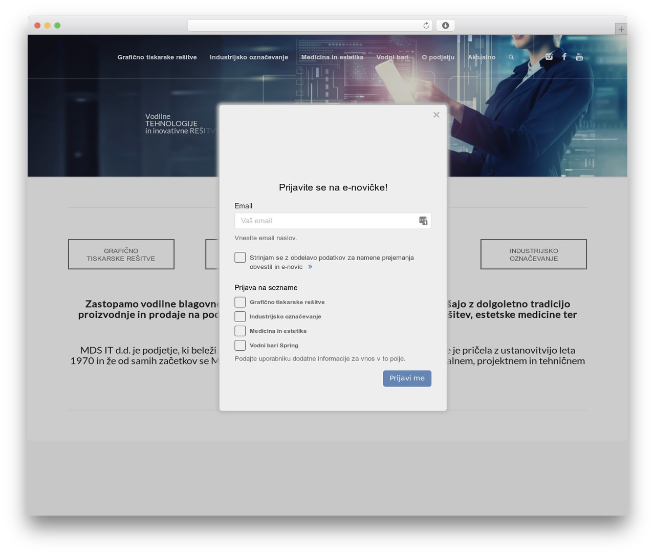 Enfold WordPress theme design - mds-it.si