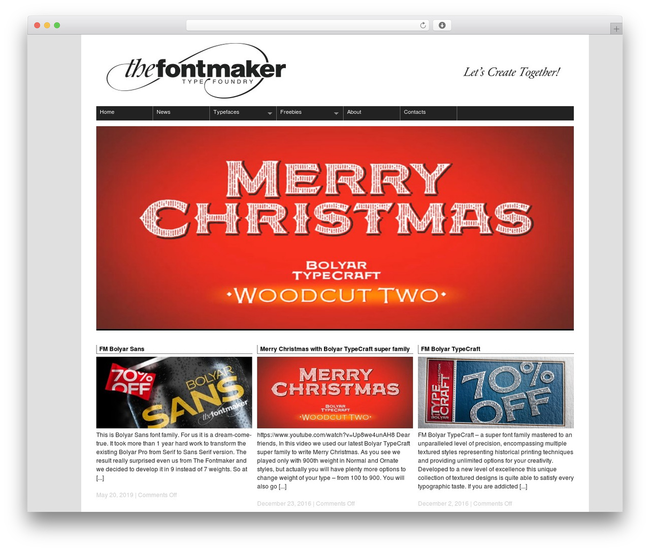 F8 Static WP theme - thefontmaker.com