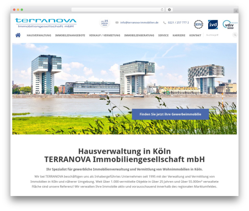 Goodwork theme WordPress - terranova-immobilien.de