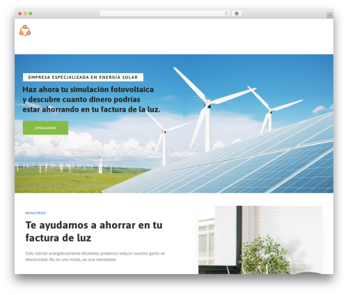 Greenly WordPress theme - re-activate.es