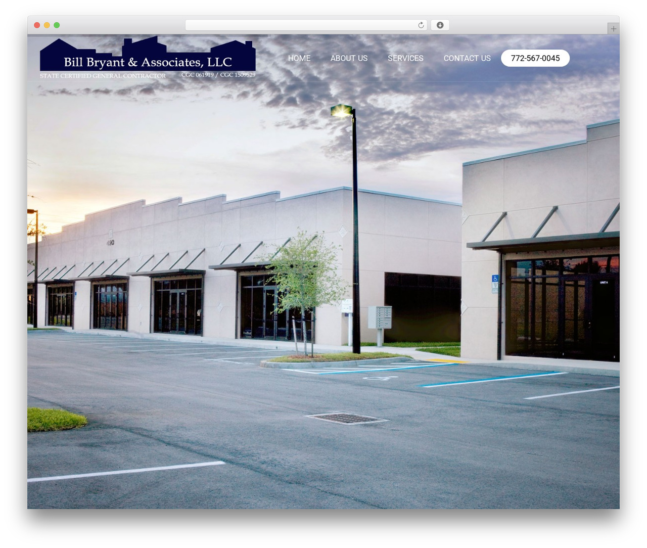 Lambda WordPress page theme - billbryantassociates.com