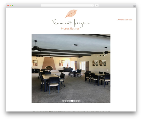 Markiter premium WordPress theme - rowlandheightsmobileestates.com