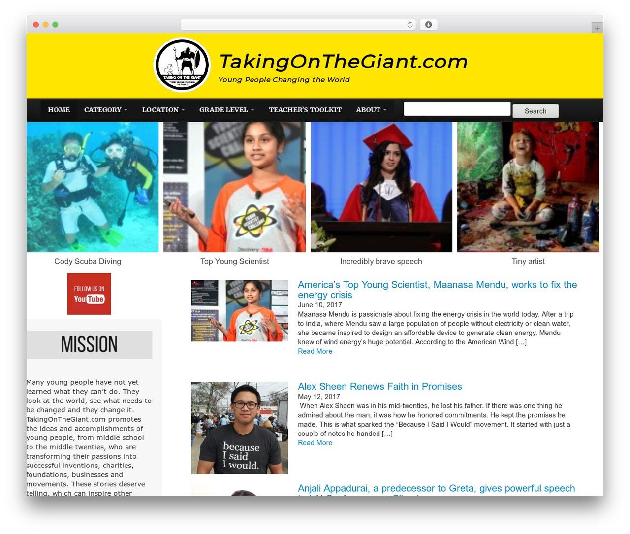 Theme WordPress WP Bootstrap - takingonthegiant.com Theme WordPress WP Bootstrap - takingonthegiant.com