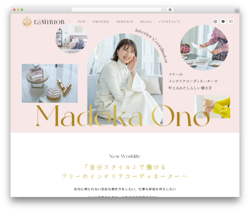 theme name WordPress theme - lumirior.com