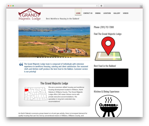 Theme WordPress ClickBump - thegrandmajesticlodge.com