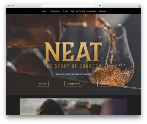 Lightbox master WordPress plugin - thebourbonfilm.com