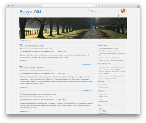 Theme WordPress Dot-B - foreverwild.it Theme WordPress Dot-B - foreverwild.it