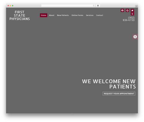 Theme WordPress Parent Theme - firststatephysicians.com