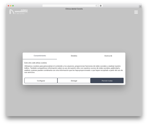 Pululart cookies WordPress plugin - domusdental.com