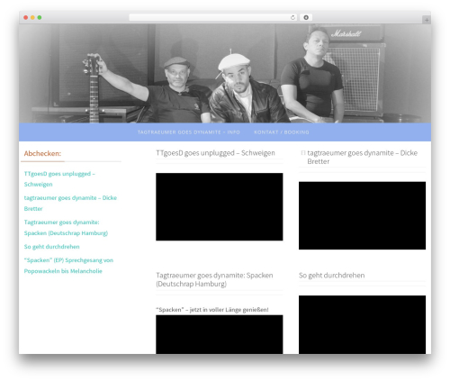 Simple contact info WordPress plugin - tagtraeumer.org