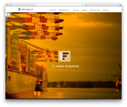 WordPress theme OneUp - fitgrp.com