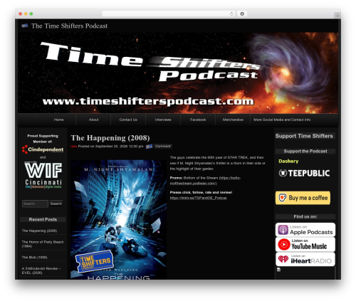 WordPress theme raindrops - timeshifterspodcast.com WordPress theme raindrops - timeshifterspodcast.com